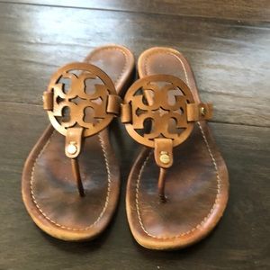 Authentic tori Burch milller flip flops